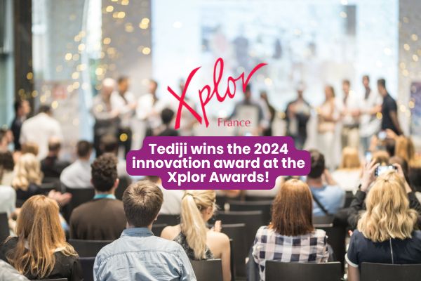 Audience at the Xplor France ceremony announcing the 2024 Innovation Award won by Tediji